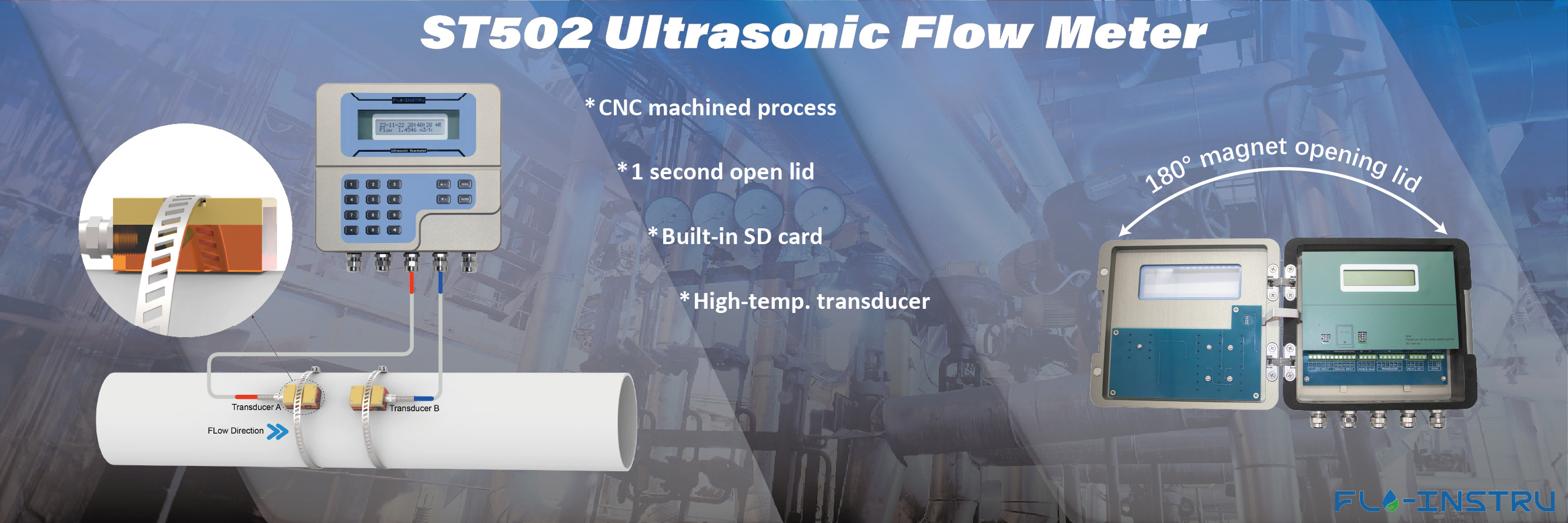 Ποιότητα Σφιγκτήρας-υπερηχητικό Flowmeter Εργοστάσιο